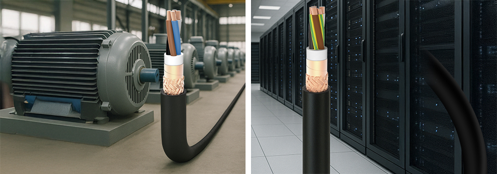 EMC kablosu ile VFD kablosu arasındaki temel fark nedir?